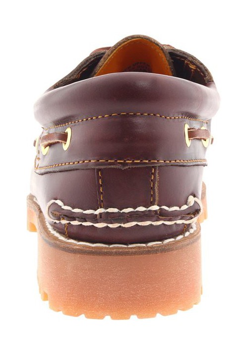 Chaussure Timberland Hommes 3-Eye Classic Lug Chukka Bateau en Cuir Marron