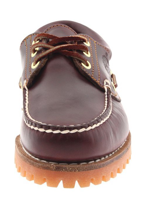 Chaussure Timberland Hommes 3-Eye Classic Lug Chukka Bateau en Cuir Marron