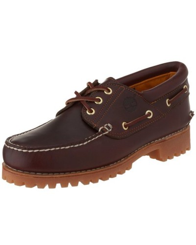 Chaussure Timberland Hommes 3-Eye Classic Lug Chukka Bateau en Cuir Marron