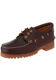 Chaussure Timberland Hommes 3-Eye Classic Lug Chukka Bateau en Cuir Marron