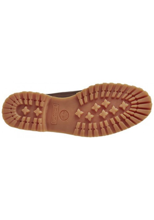 Chaussure Timberland Hommes 3-Eye Classic Lug Chukka (Couleur : Brown) Bateau en Cuir Marron