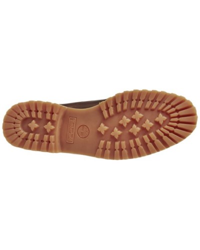 Chaussure Timberland Hommes 3-Eye Classic Lug Chukka (Couleur : Brown) Bateau en Cuir Marron