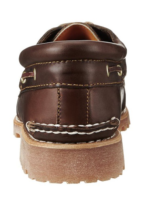 Chaussure Timberland Hommes 3-Eye Classic Lug Chukka (Couleur : Brown) Bateau en Cuir Marron