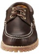 Chaussure Timberland Hommes 3-Eye Classic Lug Chukka (Couleur : Brown) Bateau en Cuir Marron