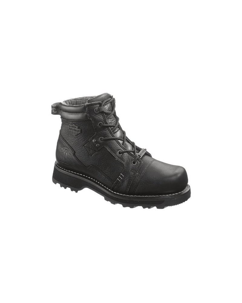 Boots Harley Davidson Jasper en Cuir Noir (Ref : D96025) Botte Moto Homme