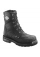 Bottes Harley Davidson Zander en Cuir Noir (Ref : D96029) Botte Moto Homme