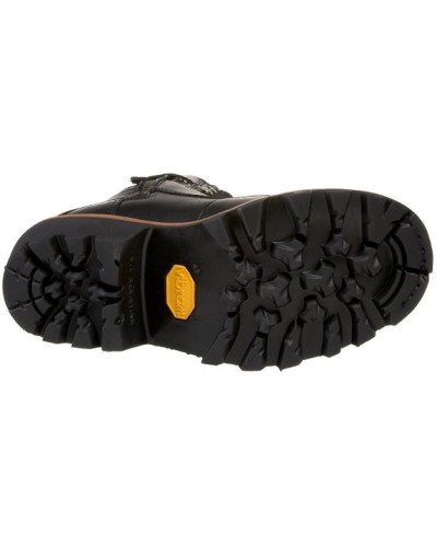 Bottes Harley Davidson Tyson en Cuir Noir (Ref : D95188) Botte Moto Homme