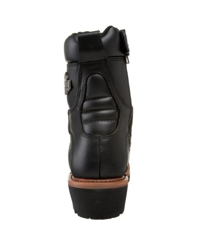 Bottes Harley Davidson Tyson en Cuir Noir (Ref : D95188) Botte Moto Homme