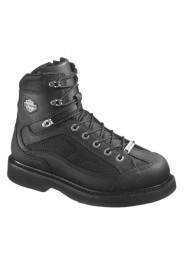 Bottes Harley Davidson Markus en Cuir Noir (Ref : D96024) Botte Moto Homme