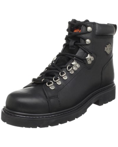 Bottes Harley Davidson Dipstick en Cuir Noir (Ref : D91610) Botte Moto Homme