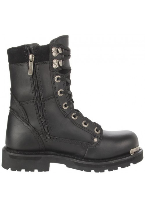 Bottes Harley Davidson Camshaft en Cuir Noir (Ref : D91693) Botte Moto Homme