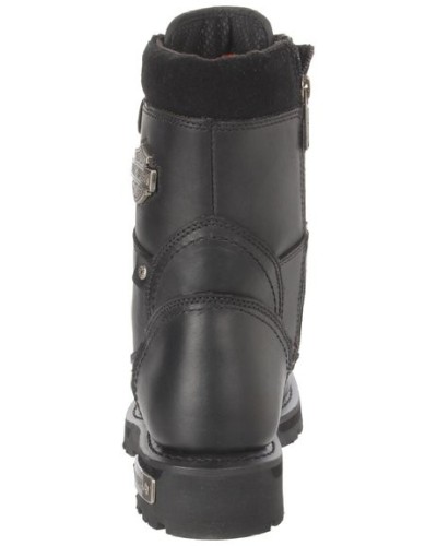 Bottes Harley Davidson Camshaft en Cuir Noir (Ref : D91693) Botte Moto Homme