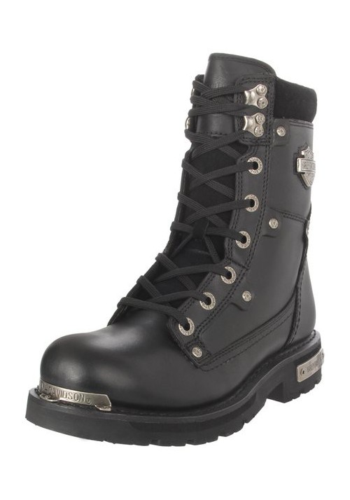 Bottes Harley Davidson Camshaft en Cuir Noir (Ref : D91693) Botte Moto Homme