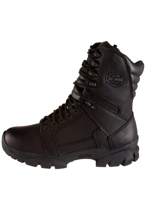 Bottes Harley Davidson Lynx en Cuir Noir (Ref : D95149) Botte Moto Homme
