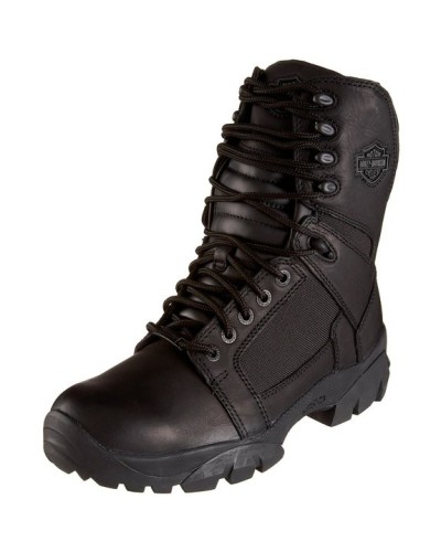 Bottes Harley Davidson Lynx en Cuir Noir (Ref : D95149) Botte Moto Homme