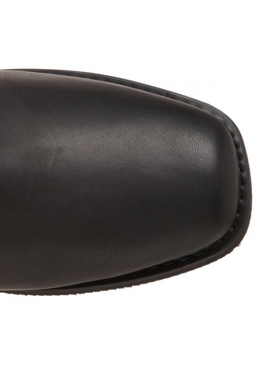 Bottes Harley Davidson Hustin en Cuir Noir (Ref : D95353) Botte Moto Homme
