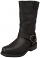 Bottes Harley Davidson Hustin en Cuir Noir (Ref : D95353) Botte Moto Homme