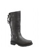 Bottes Harley Davidson Alexa en Cuir Noir (Ref : D85167) Botte Moto Femme