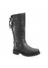 Botte Harley Davidson Femme Alexa en Cuir Noir (Ref : D85167)