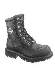 Bottes Harley Davidson Sydney en Cuir Noir (Ref : D87005) Botte Moto Femme