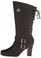 Bottes Harley Davidson Shelia Marron Ref : D83681 