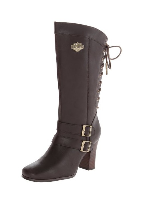 Bottes Harley Davidson Shelia Marron Ref : D83681 
