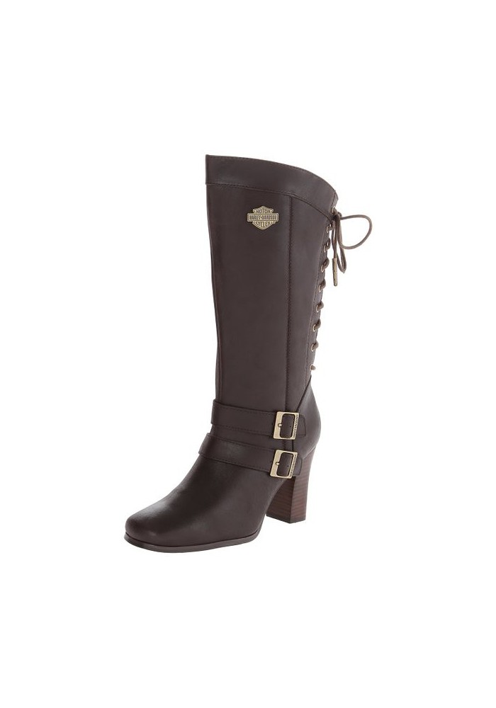 Bottes Harley Davidson Shelia Marron Ref : D83681 