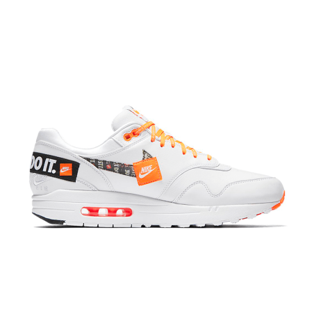 Nike Air Max 1 SE "Just Do It" - AO1021-100 White/Total Orange