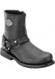 Bottes Harley Davidson Scout / Cuir Noir / Homme