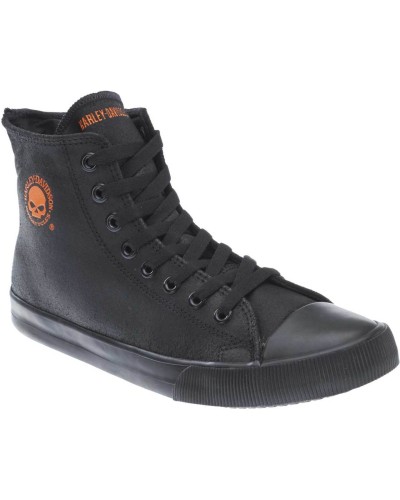 Boots harley davidson Baxter /Orange  en cuir Hi-Cut Sneakers D93343