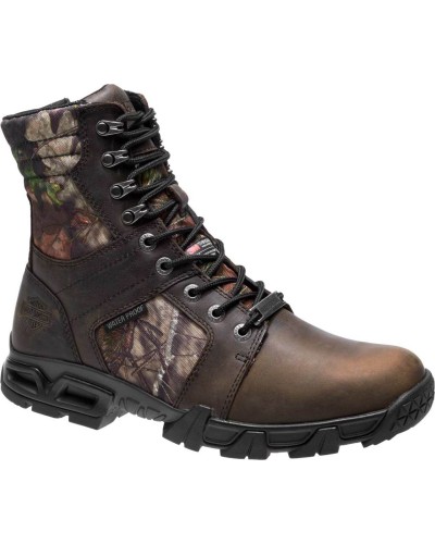 Boots harley davidson Gravier   Camo en cuir Motorcycle D93518