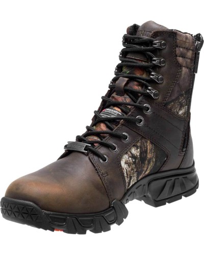 Boots harley davidson Gravier   Camo en cuir Motorcycle D93518