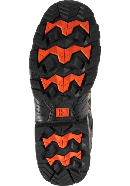 Boots harley davidson Gravier   Camo en cuir Motorcycle D93518