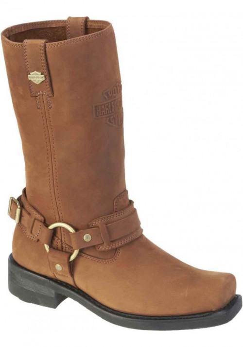 Boots harley davidson Westmore  en cuir. D93315 D93316