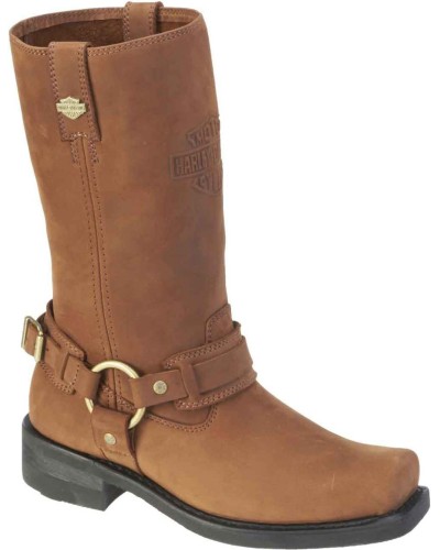 Boots harley davidson Westmore  en cuir. D93315 D93316