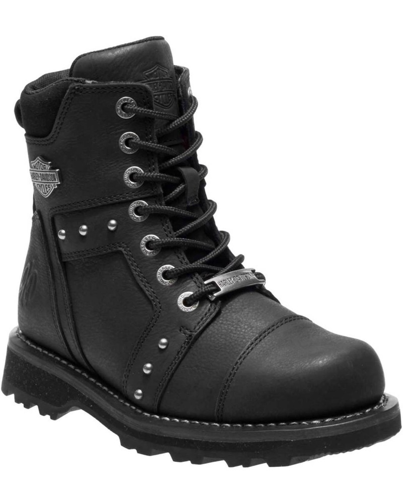 Boots Harley-Davidson  Oakleigh  en cuir pour femmes D84276 D84277
