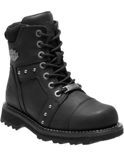 Boots Harley-Davidson  Oakleigh  en cuir pour femmes D84276 D84277