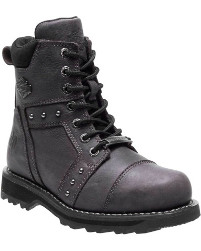 Boots Harley-Davidson  Oakleigh  en cuir pour femmes D84276 D84277