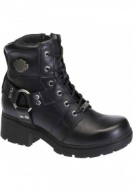 Boots Harley-Davidson  Jocelyn  noir en cuir pour femmes. D83775