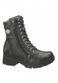 Boots Harley-Davidson  Tessa  Lace-Up Side Zip Motorcycle pour femmes D85262