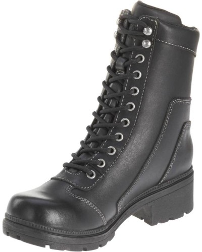 Boots Harley-Davidson  Tessa  Lace-Up Side Zip Motorcycle pour femmes D85262