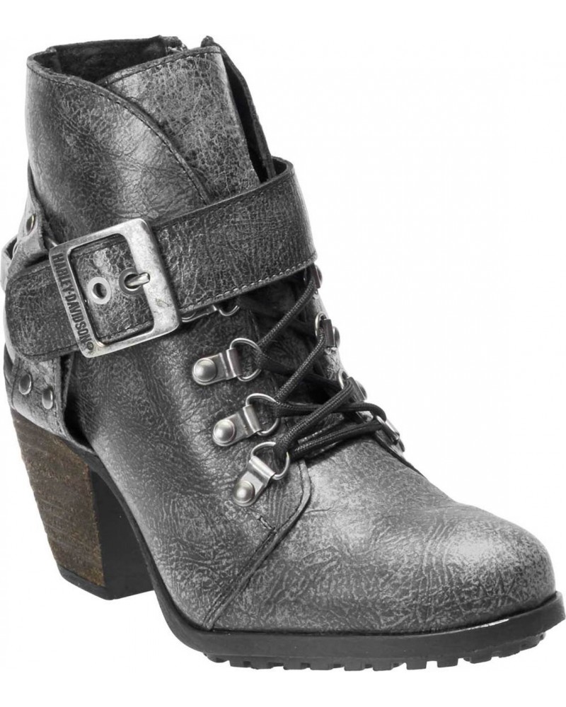 Boots Harley-Davidson  Ashland Classically Styled Grey Casual Booties D84491