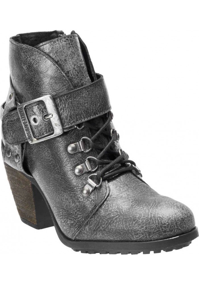 Boots Harley-Davidson Ashland Classically Styled Grey Casual Booties D84491