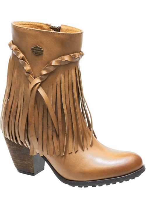 Boots Harley-Davidson  Retta   Stacked Heel Booties  D83985