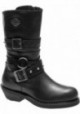 Boots Harley-Davidson  Ardwick  noir en cuir pour femmes D84103