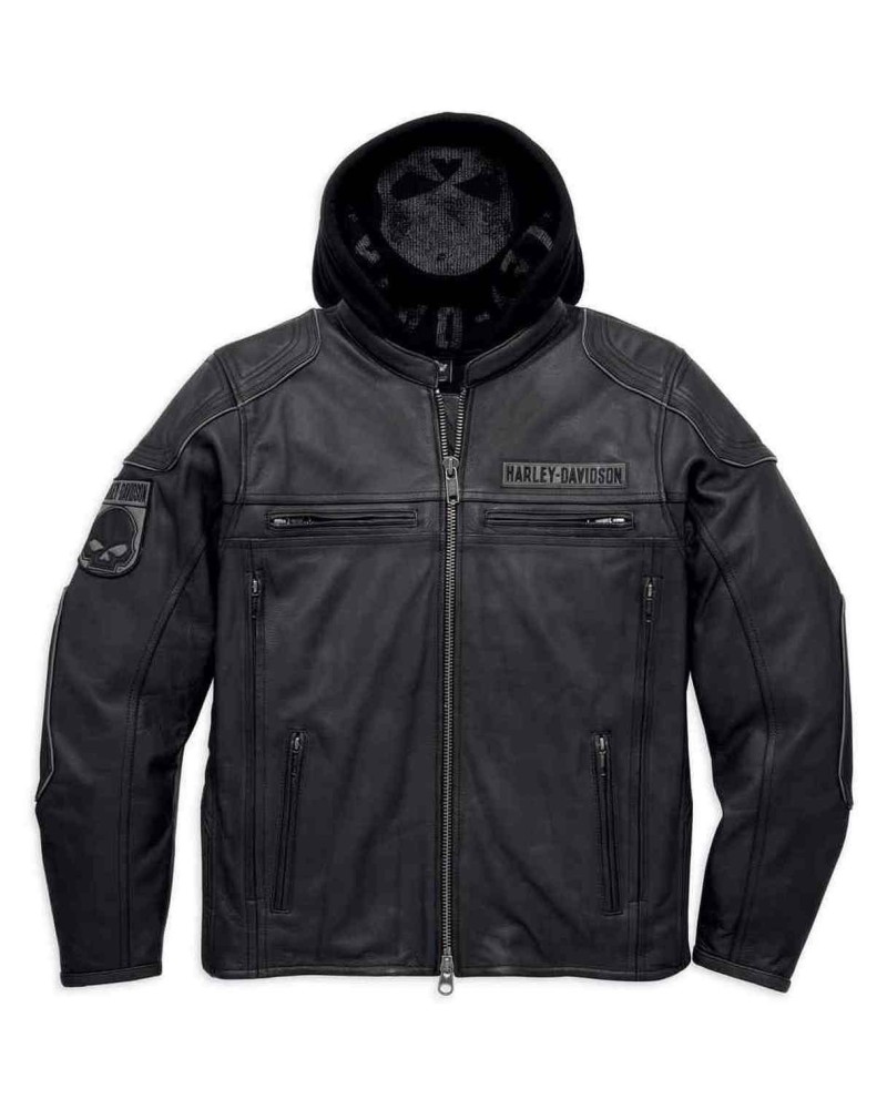Blouson Harley-Davidson Hommes Aurora Willie G Skull 3-in-1  Noir. 98097-16VM