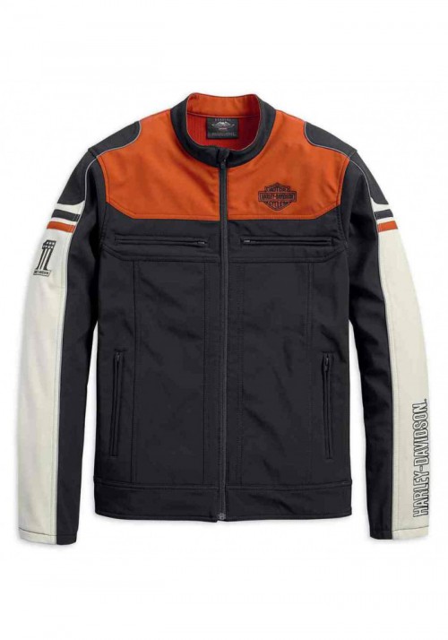 Blouson Harley-Davidson Hommes Colorblocked Soft Shell Casual  98405-19VM