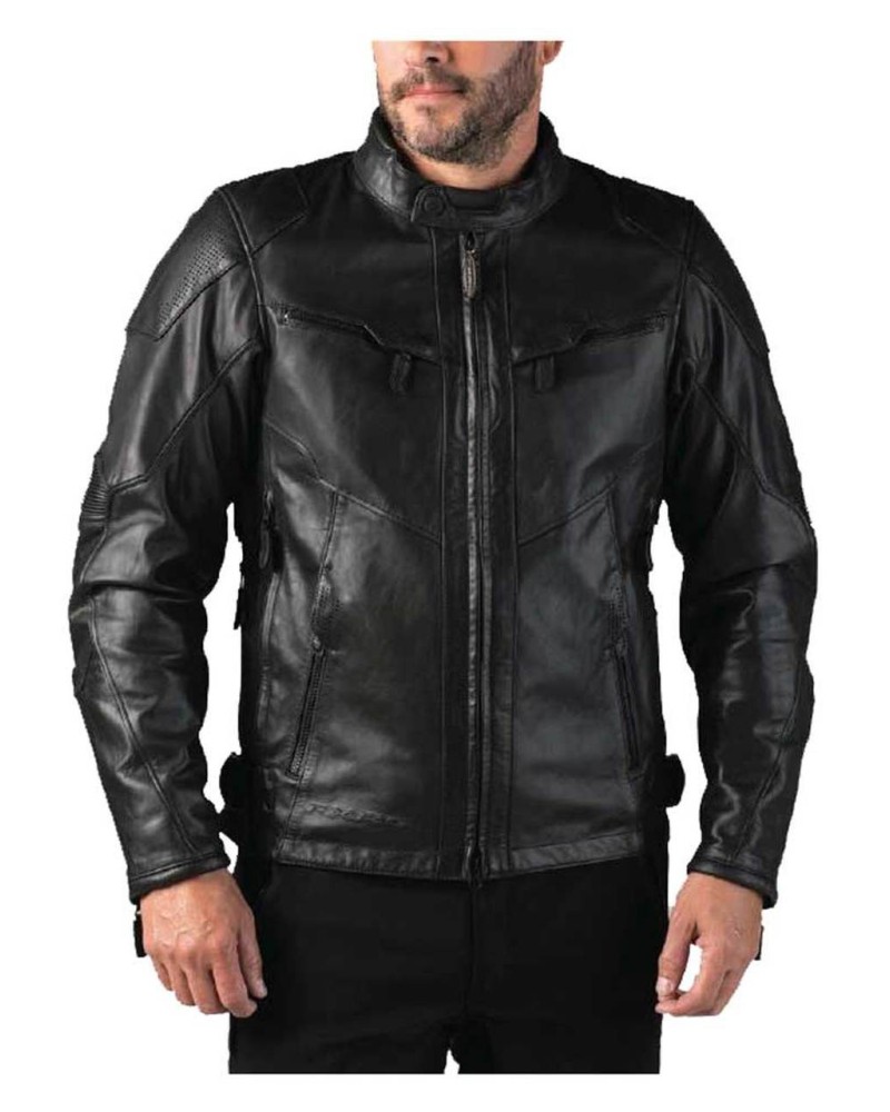 Blouson Harley-Davidson Hommes FXRG Triple Vent Waterproof en cuir  98038-19VM