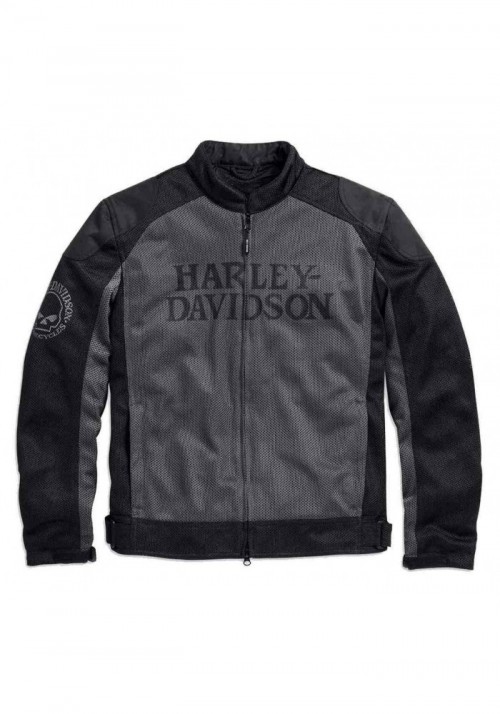 Blouson Harley-Davidson Hommes Riding Mesh  Willie G. Skull  Noir 98092-15VM