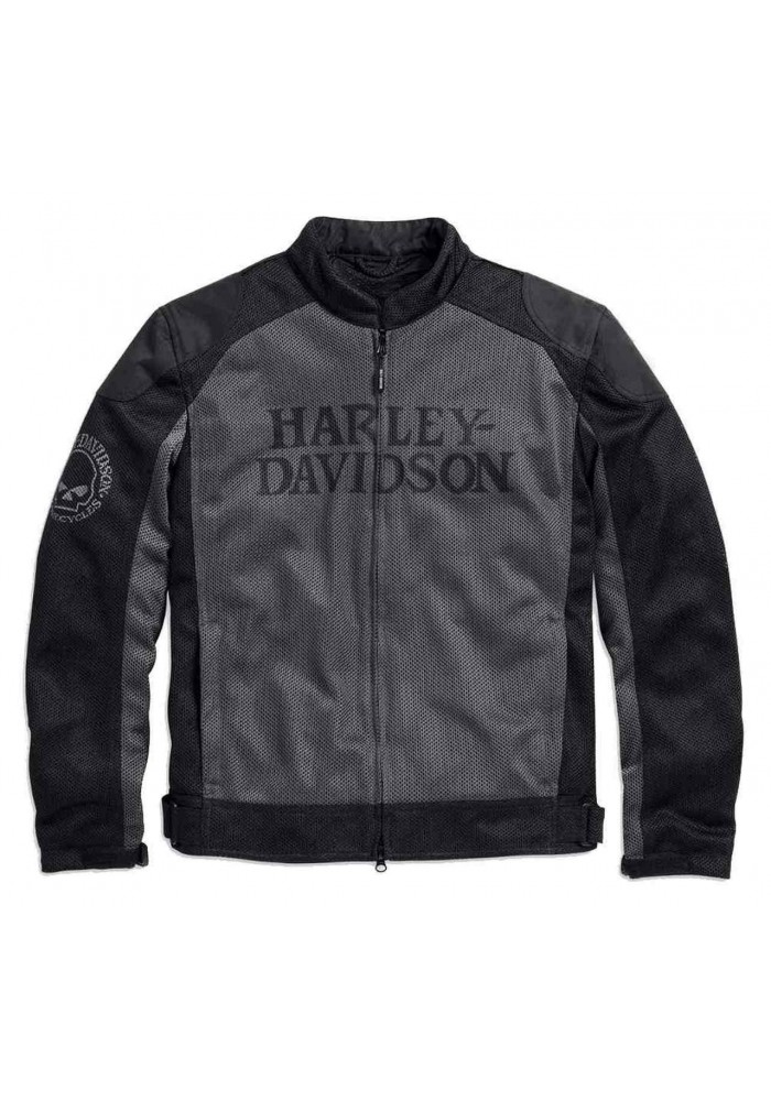 Blouson Harley-Davidson Hommes Riding Mesh Willie G. Skull Noir 98092-15VM